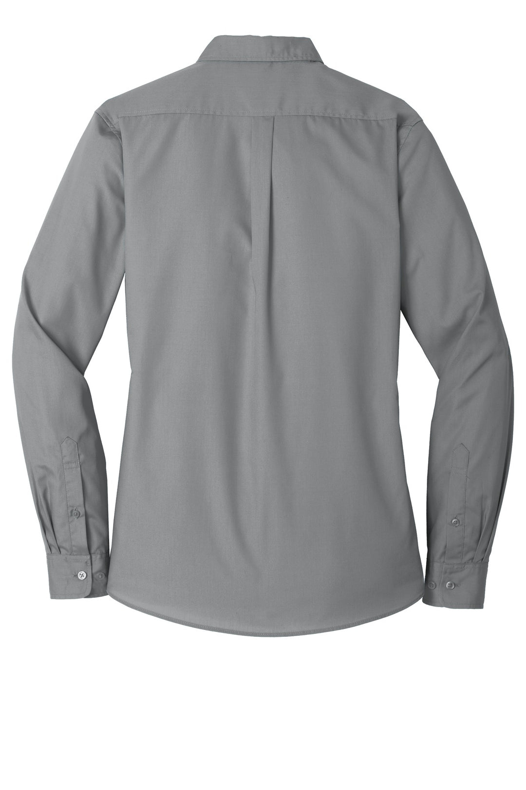 Port Authority Ladies Long Sleeve Carefree Poplin Shirt. LW100