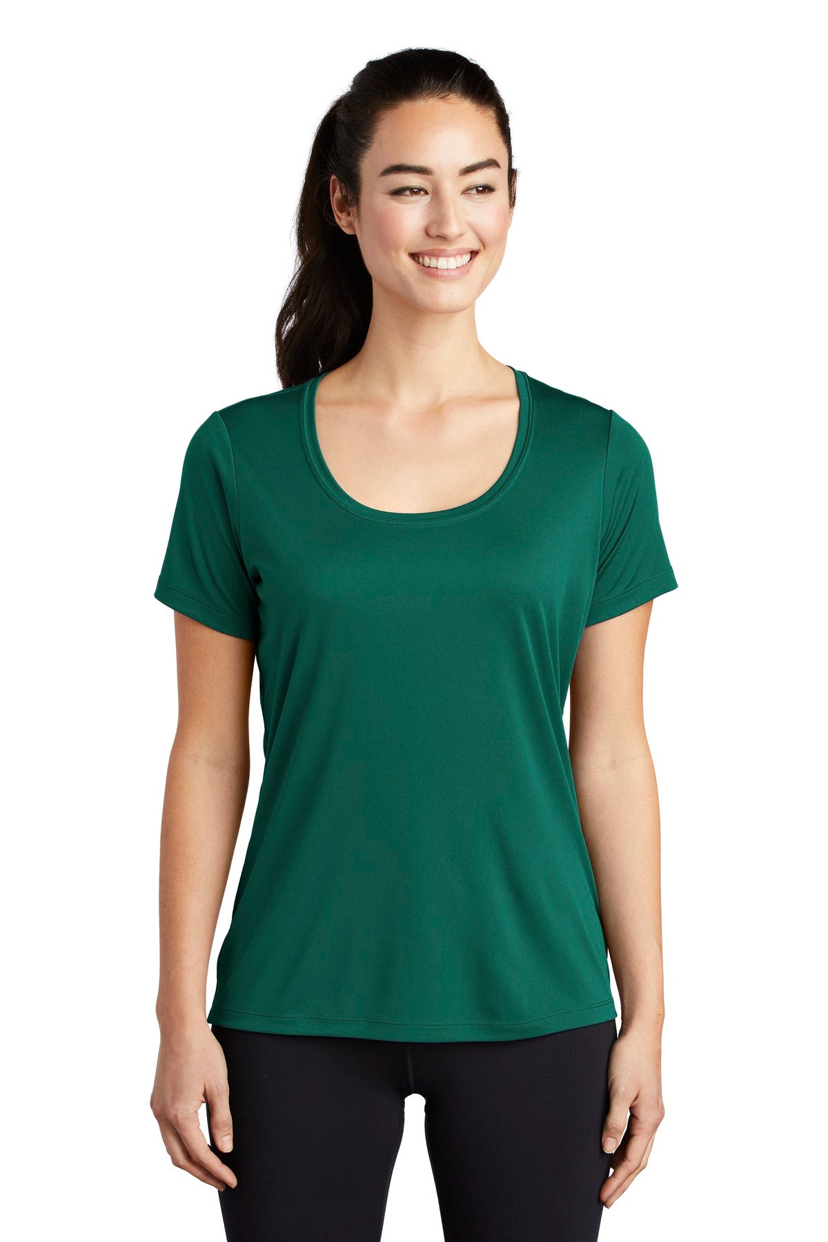 Sport-Tek Women's Posi-UV Pro Scoop Neck Tee LST420
