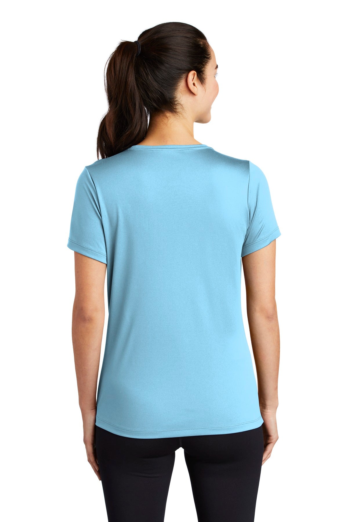 Sport-Tek Women's Posi-UV Pro Scoop Neck Tee LST420