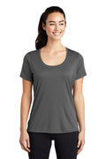 Sport-Tek Women's Posi-UV Pro Scoop Neck Tee LST420