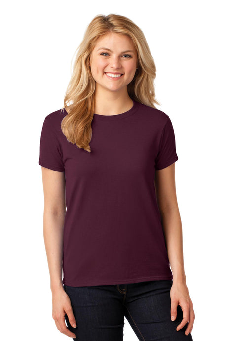 Gildan Women's Heavy Cotton 100% Cotton T-Shirt. 5000L Gildan