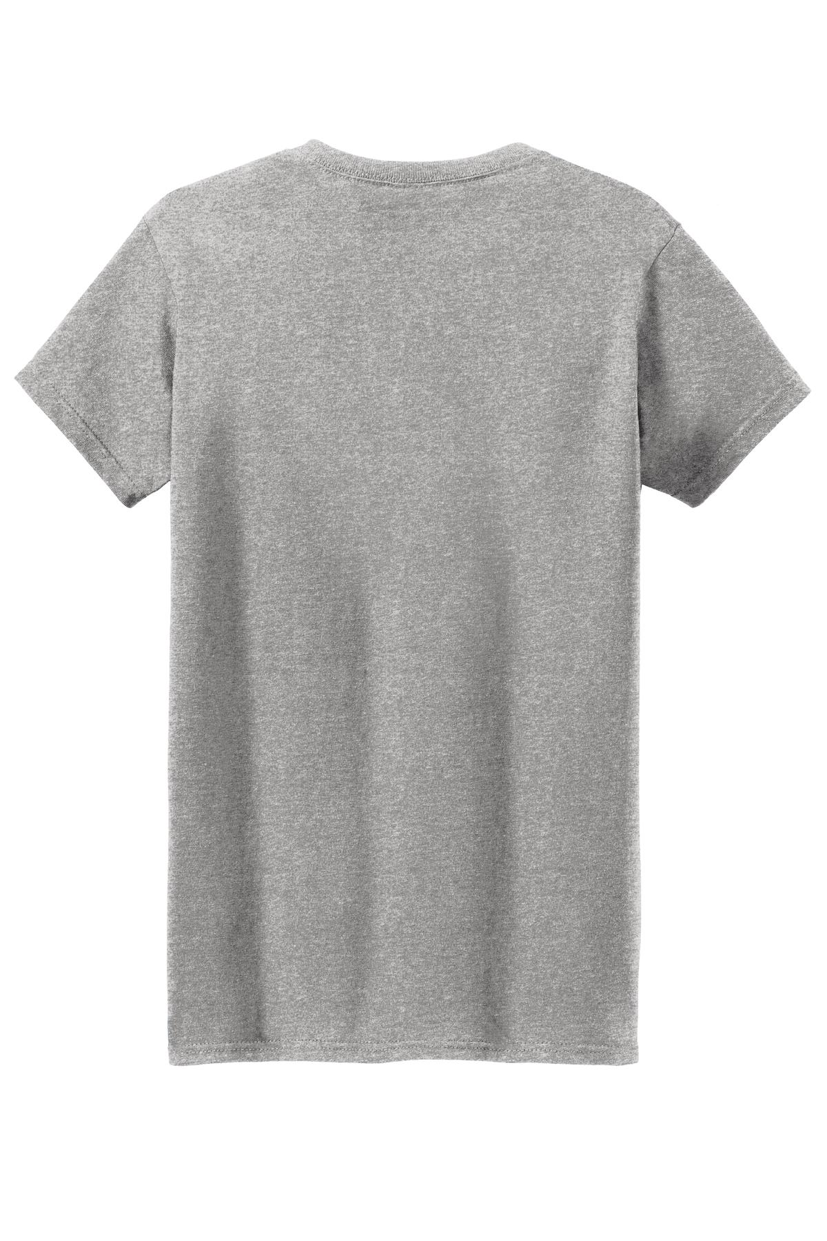 Gildan Women's Heavy Cotton 100% Cotton T-Shirt. 5000L Gildan