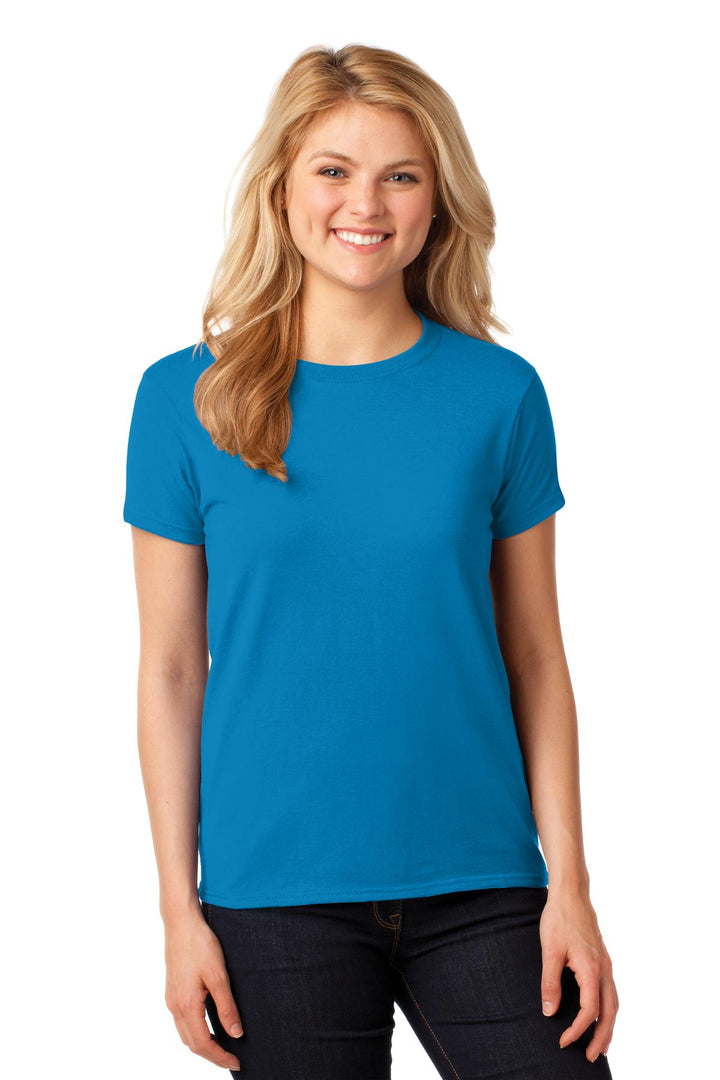 Gildan Women's Heavy Cotton 100% Cotton T-Shirt. 5000L Gildan