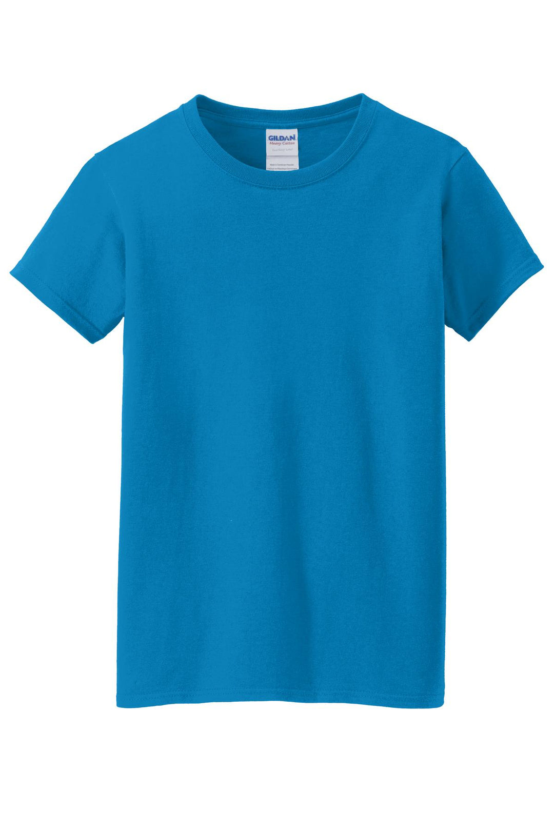 Gildan Women's Heavy Cotton 100% Cotton T-Shirt. 5000L Gildan