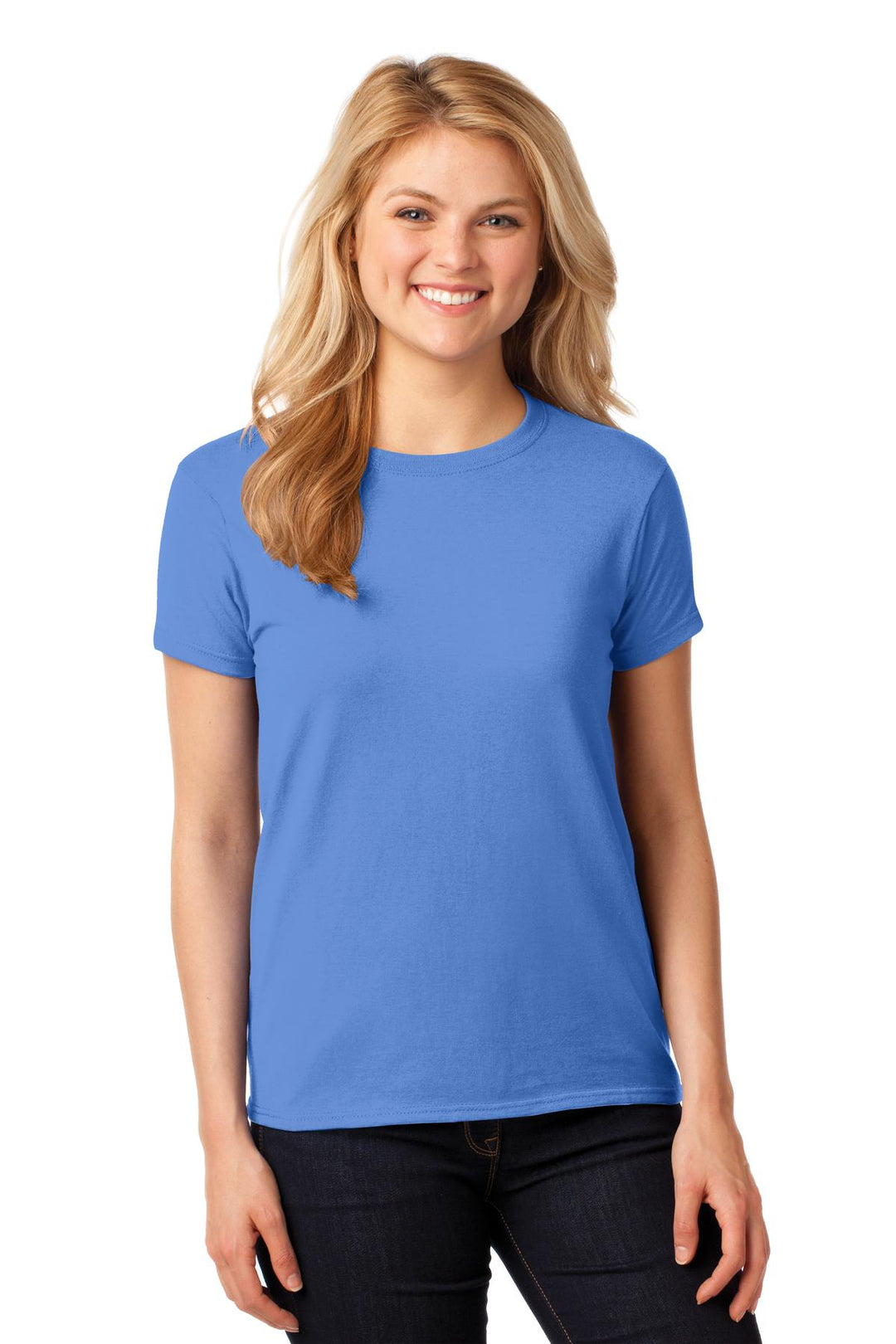 Gildan Women's Heavy Cotton 100% Cotton T-Shirt. 5000L Gildan