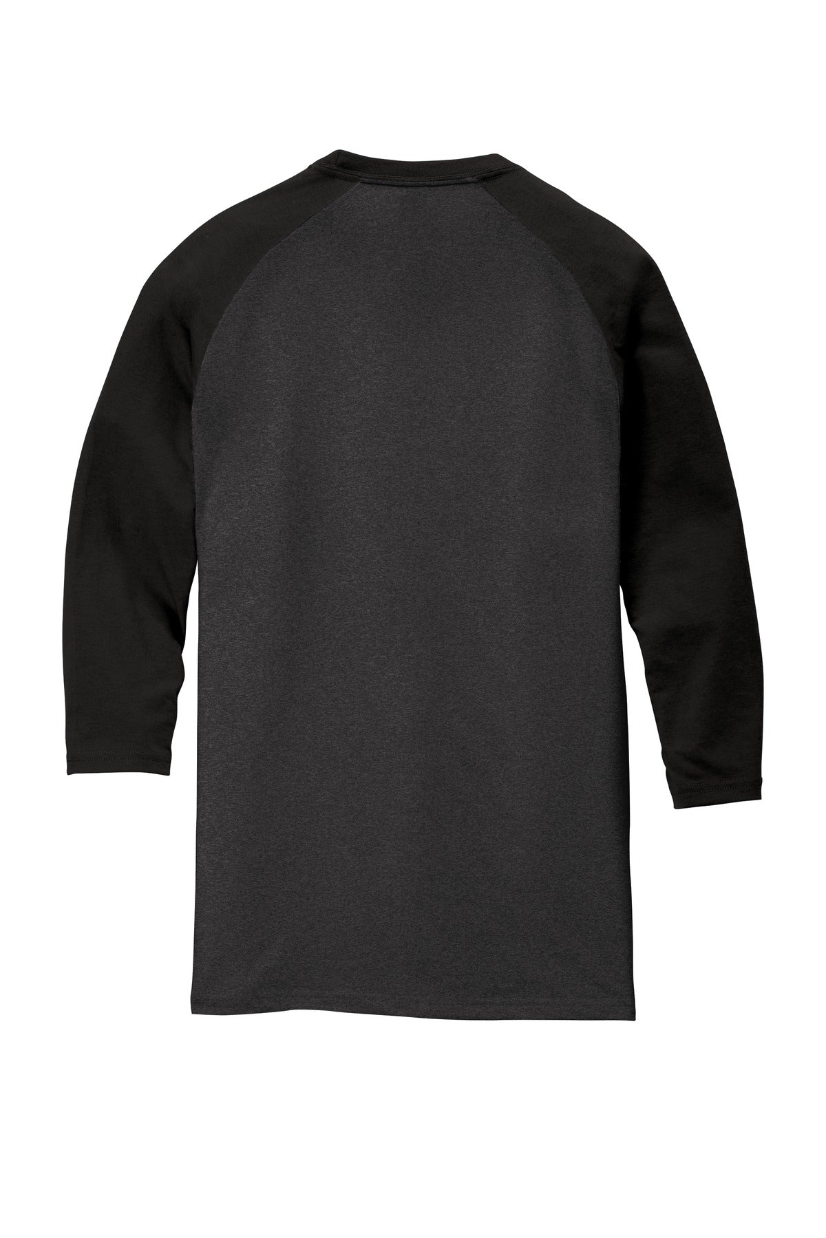 District Men's Perfect Tri 3/4-Sleeve Raglan. DM136 District
