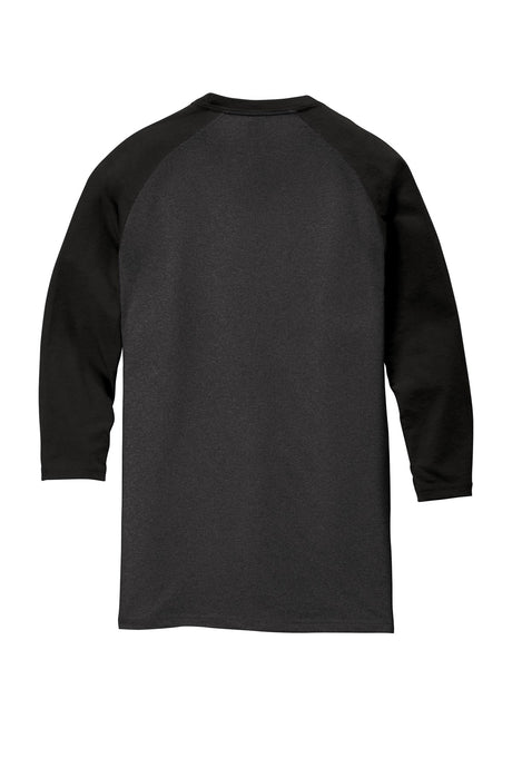 District Men's Perfect Tri 3/4-Sleeve Raglan. DM136 District