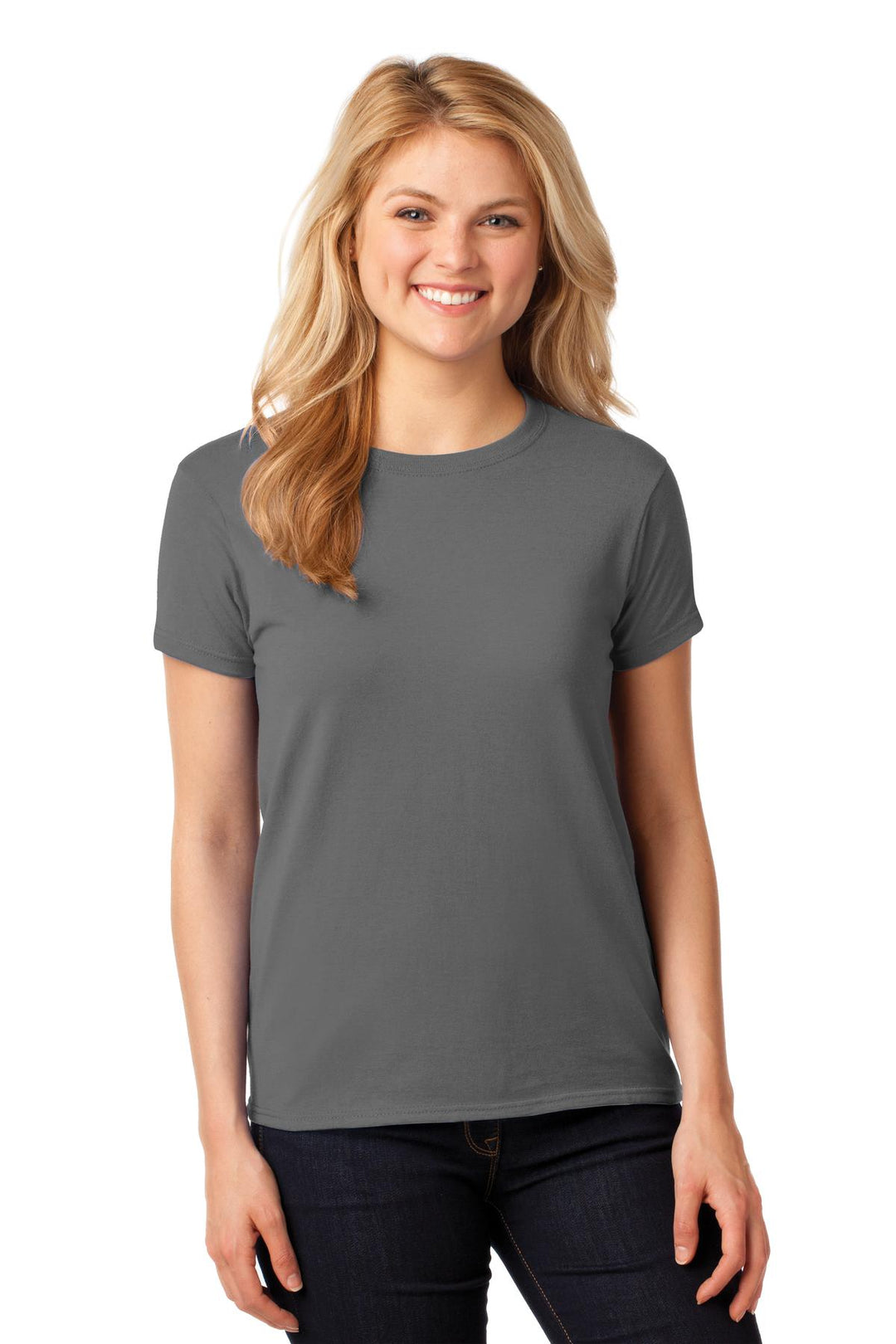 Gildan Women's Heavy Cotton 100% Cotton T-Shirt. 5000L Gildan