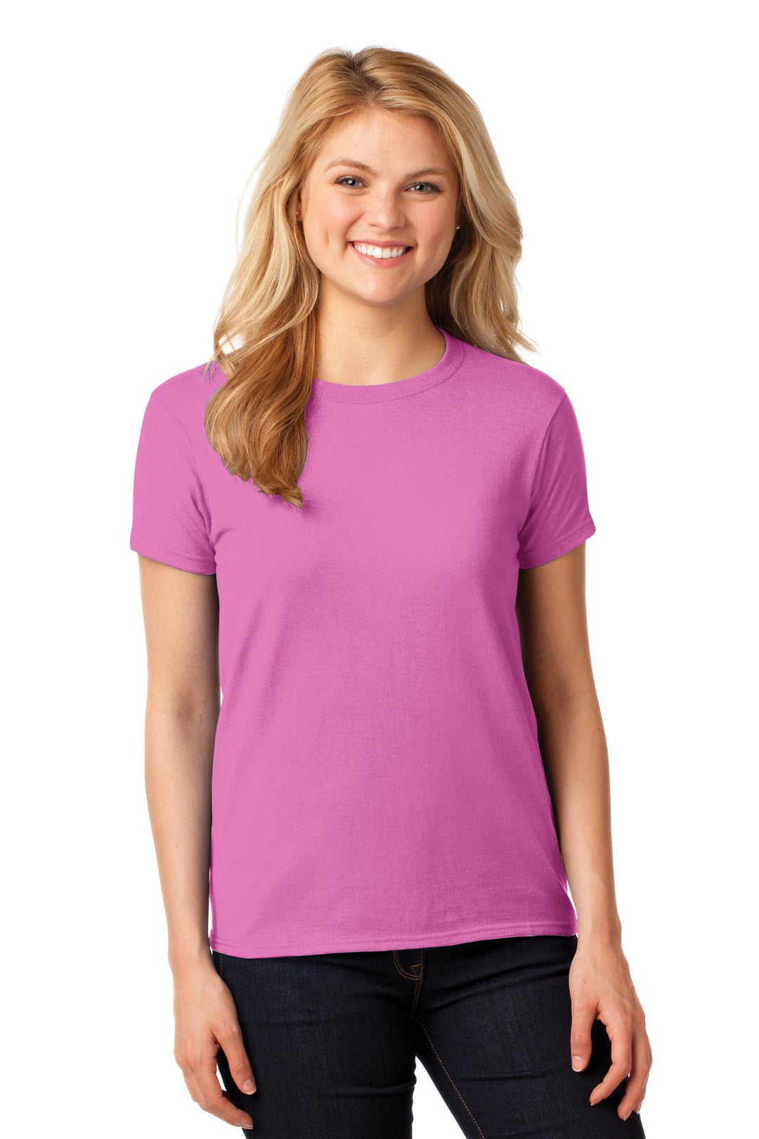 Gildan Women's Heavy Cotton 100% Cotton T-Shirt. 5000L Gildan