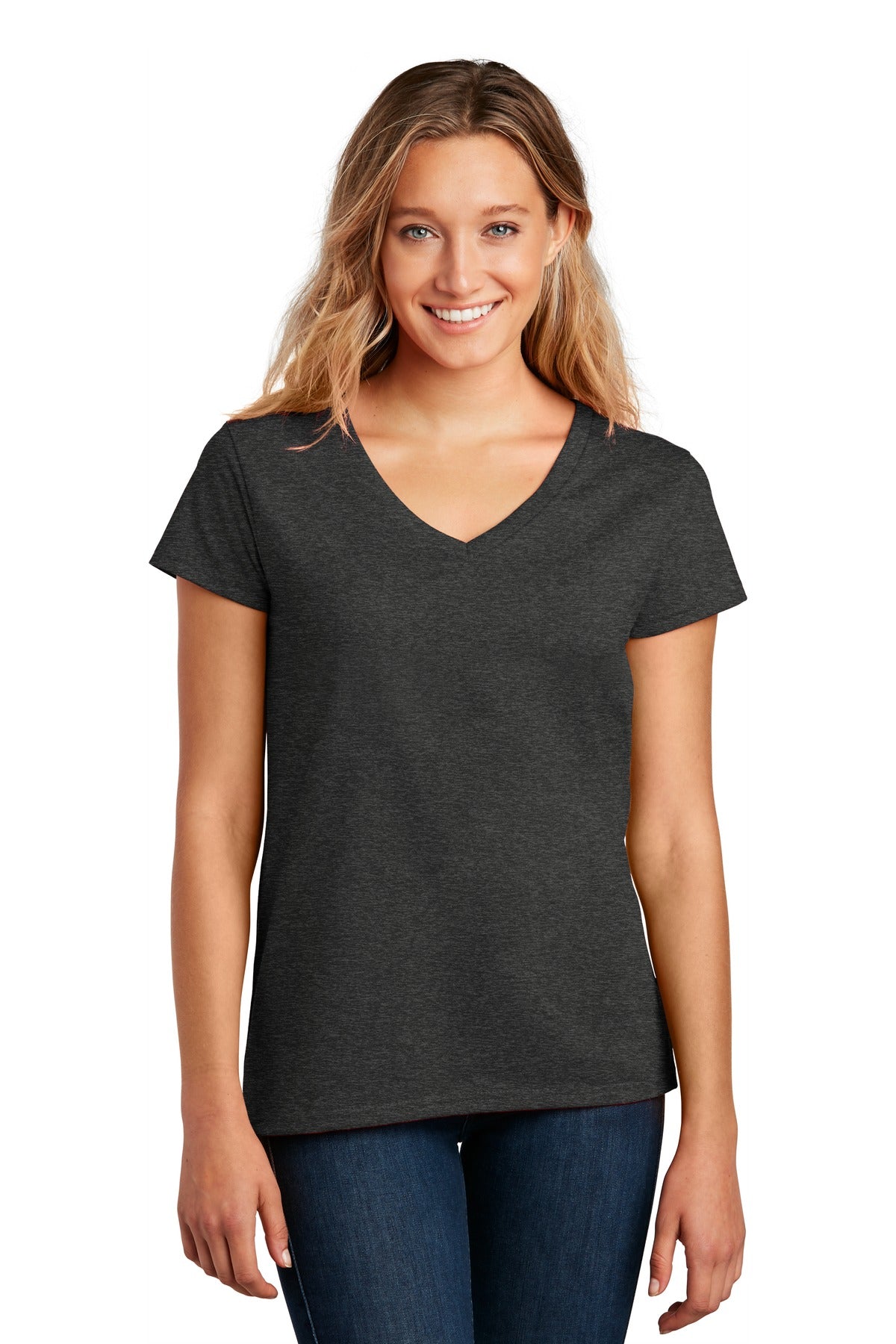 District Women's Re-Tee V-Neck DT8001 District
