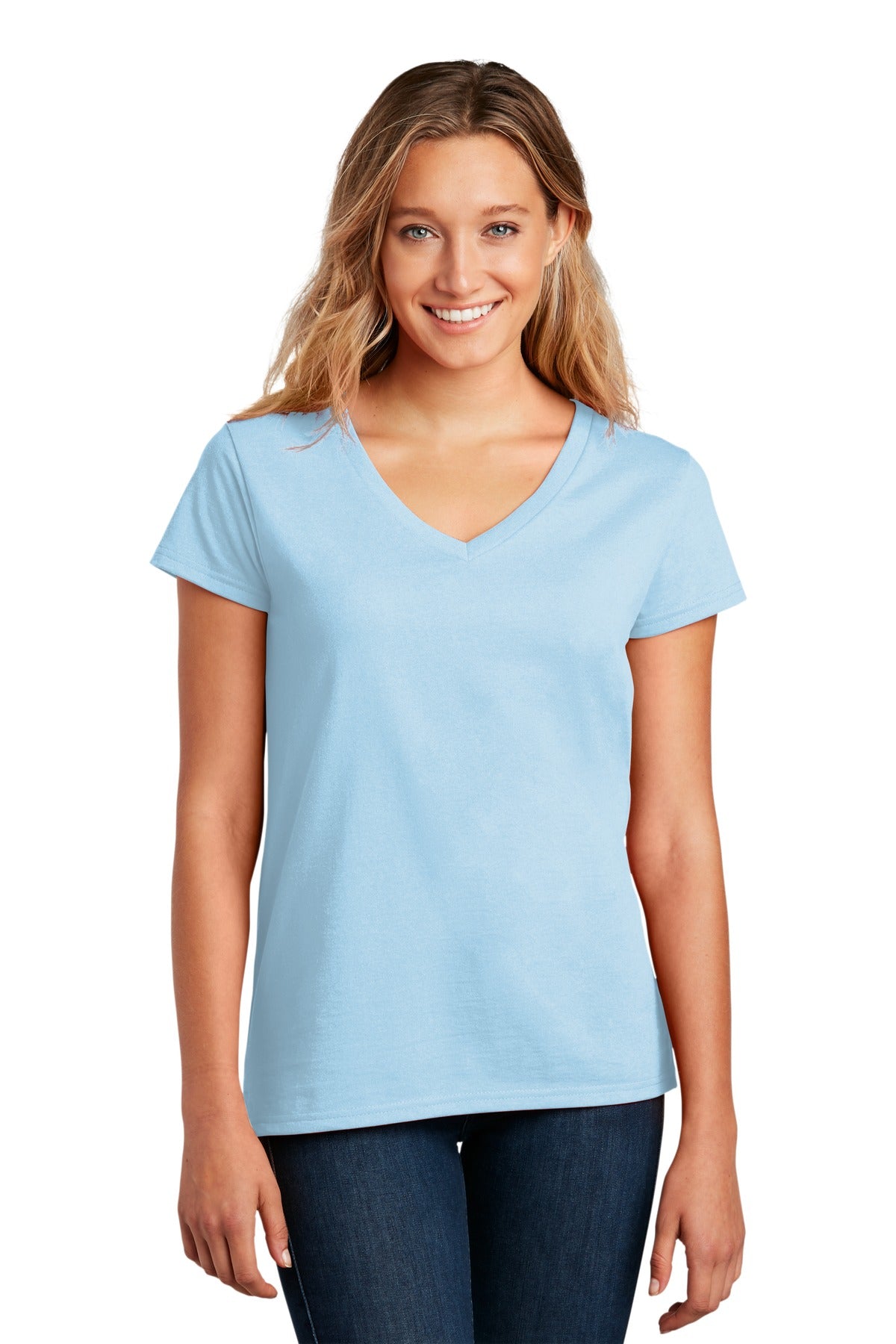District Women's Re-Tee V-Neck DT8001 District