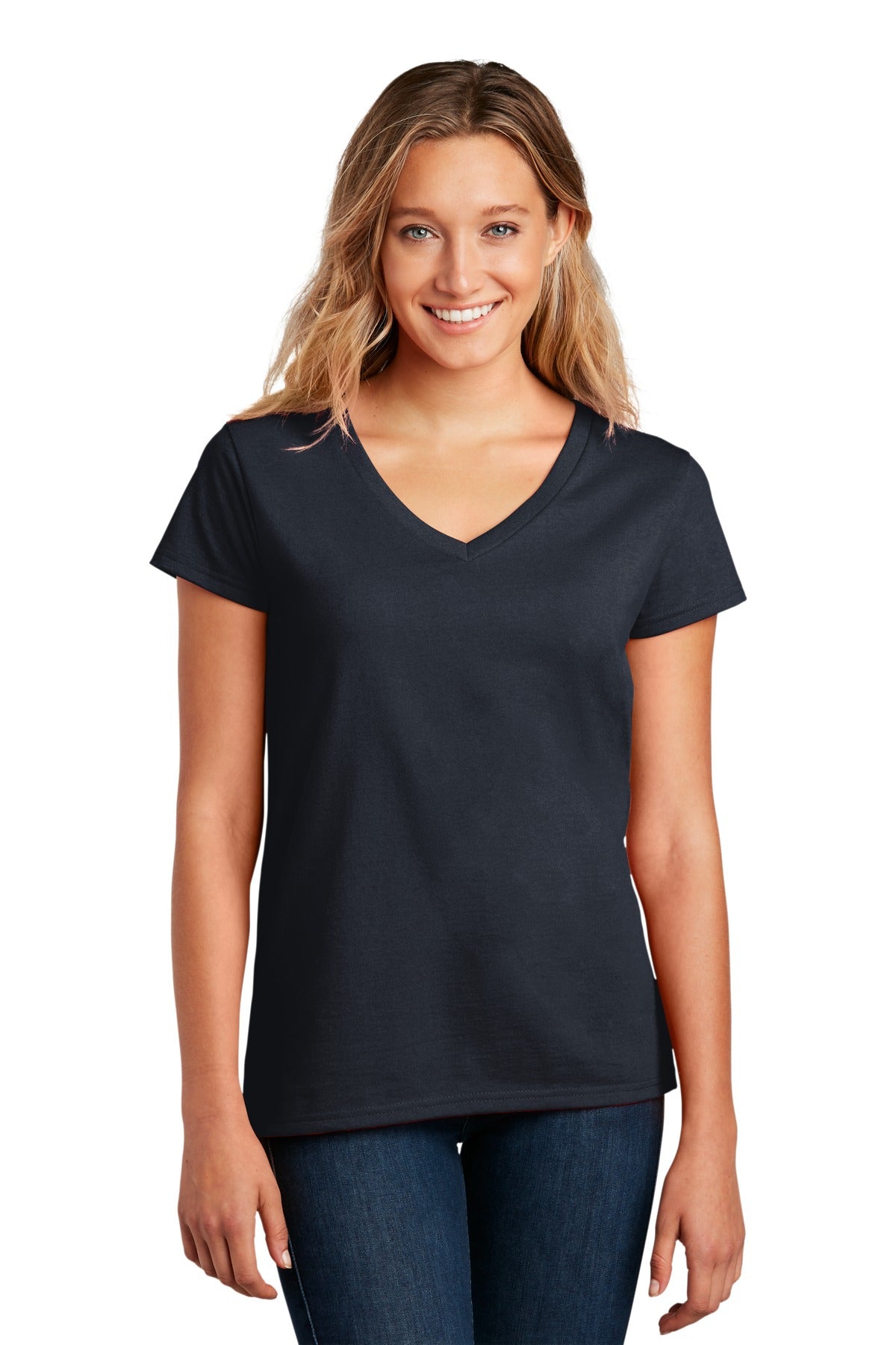 District Women's Re-Tee V-Neck DT8001 District