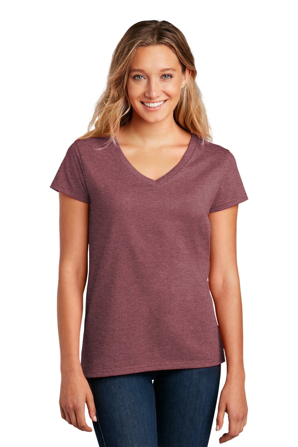 District Women's Re-Tee V-Neck DT8001 District