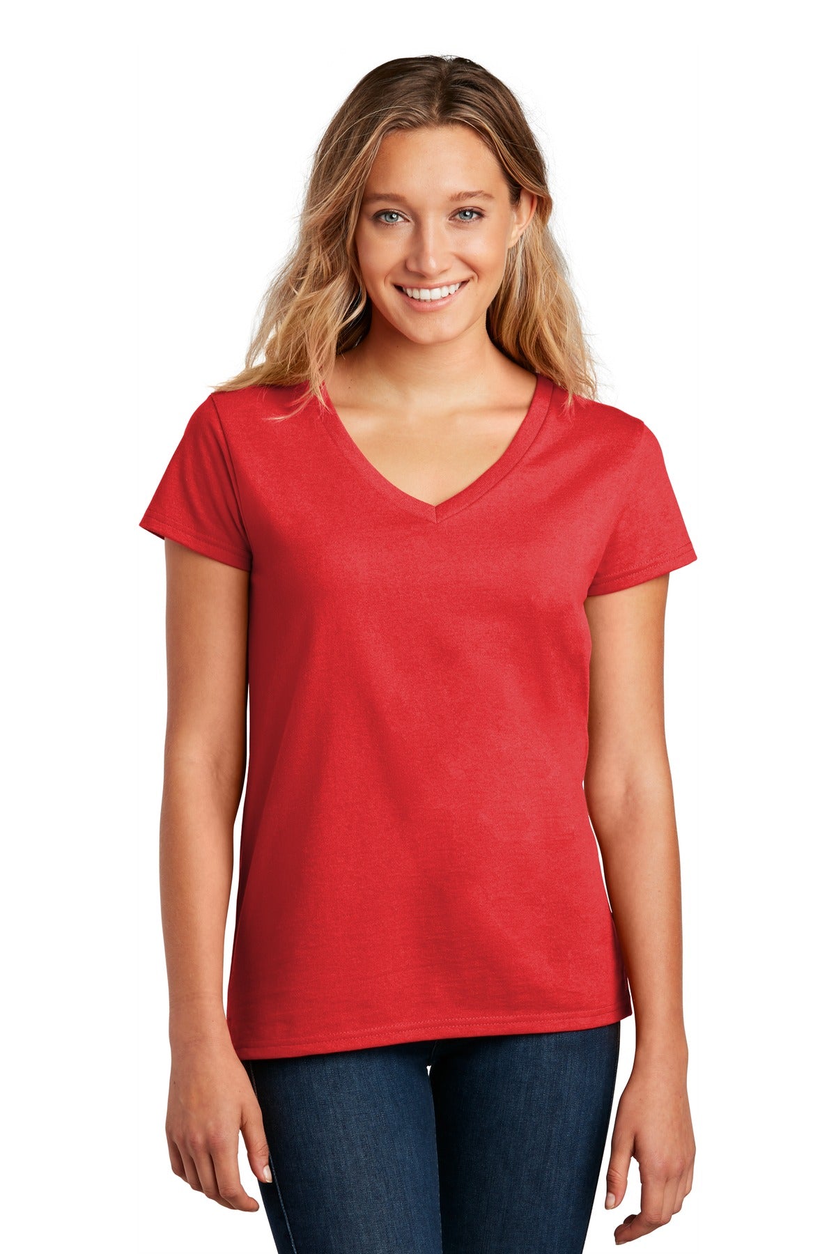 District Women's Re-Tee V-Neck DT8001 District