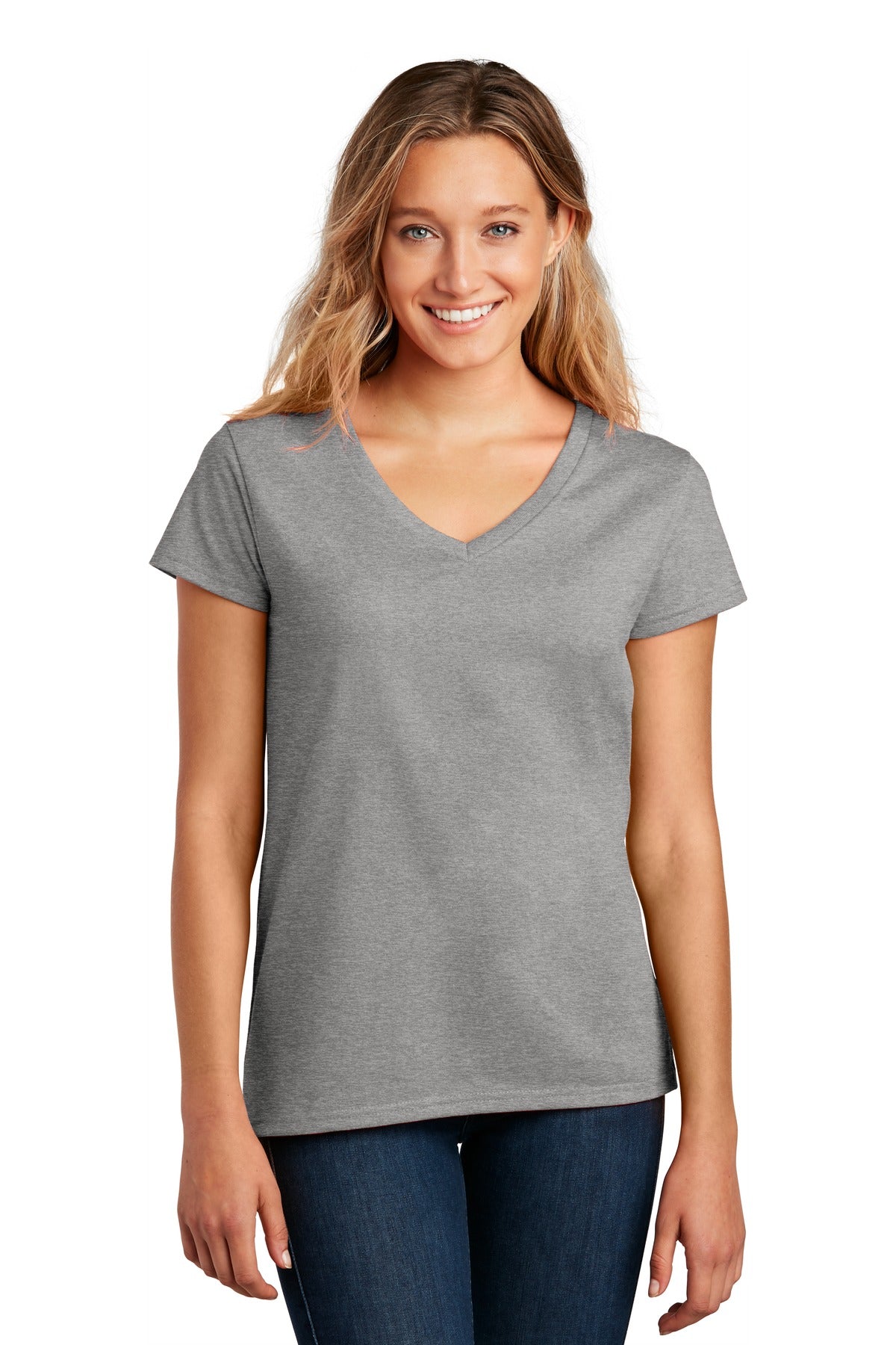 District Women's Re-Tee V-Neck DT8001 District