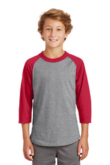 Sport-Tek Youth Colorblock Raglan Jersey YT200