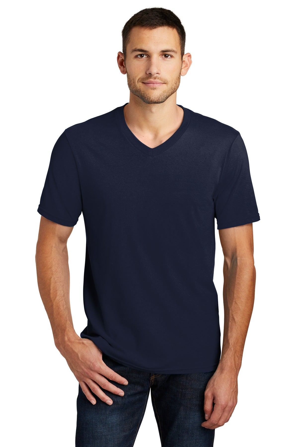 District Very Important Tee V-Neck. DT6500 District
