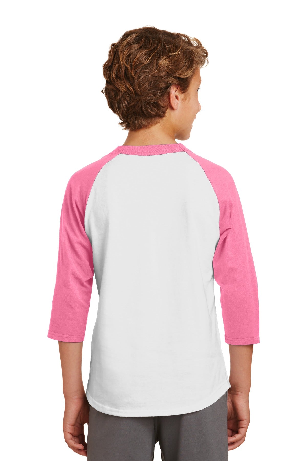 Sport-Tek Youth Colorblock Raglan Jersey YT200