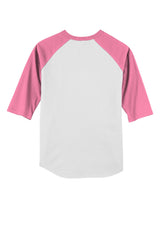 Sport-Tek Youth Colorblock Raglan Jersey YT200