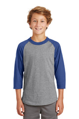 Sport-Tek Youth Colorblock Raglan Jersey YT200