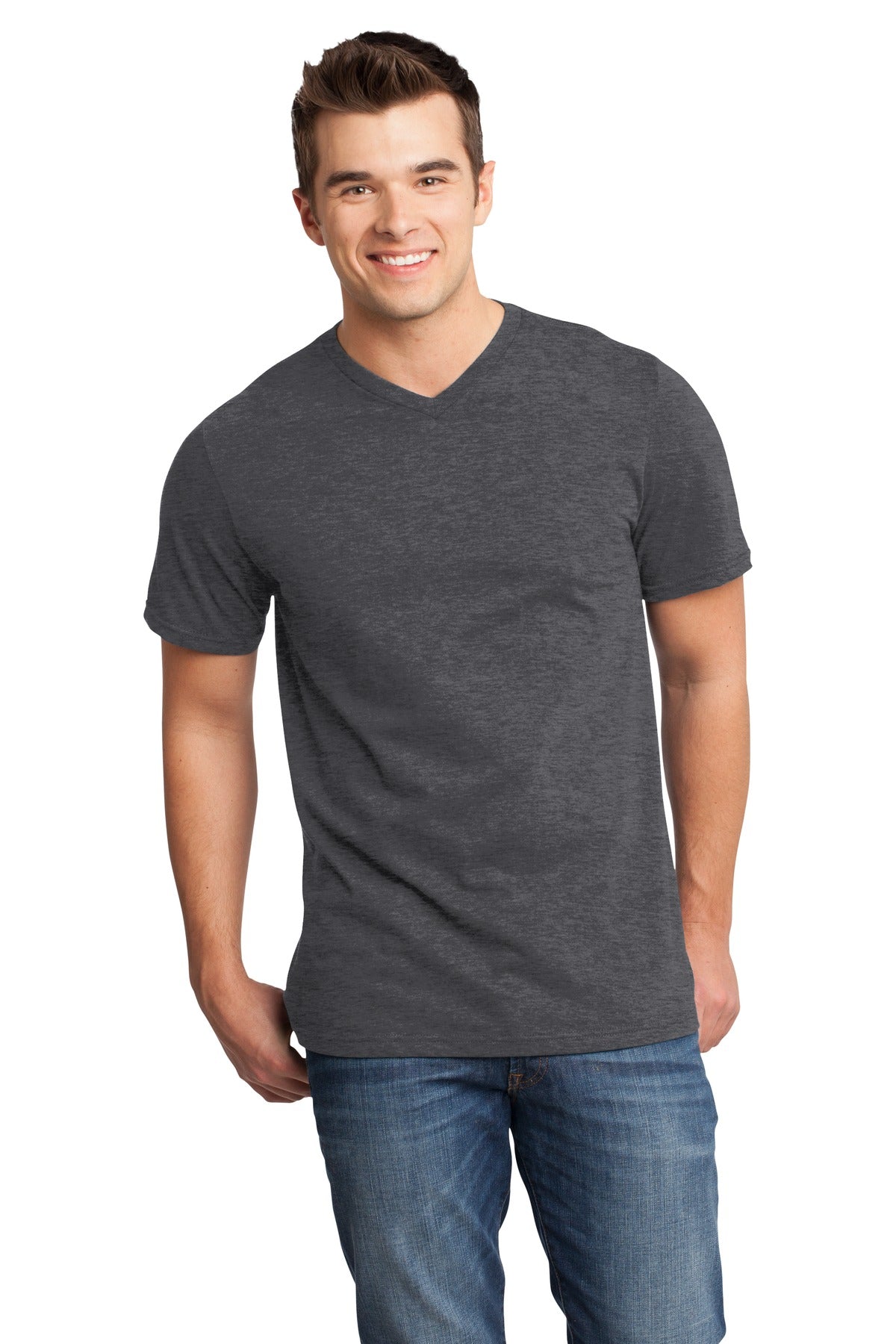 District Very Important Tee V-Neck. DT6500 District