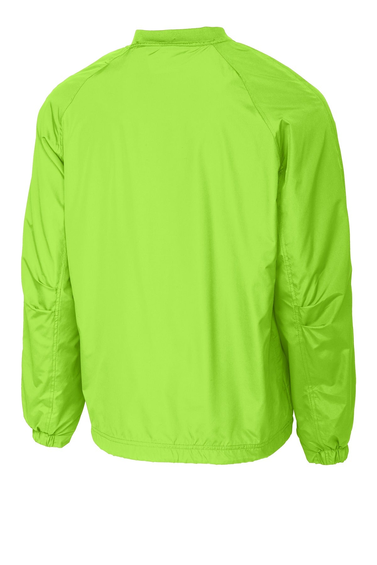 Sport-Tek Men's V-Neck Raglan Wind Shirt