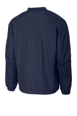 Sport-Tek Men's V-Neck Raglan Wind Shirt
