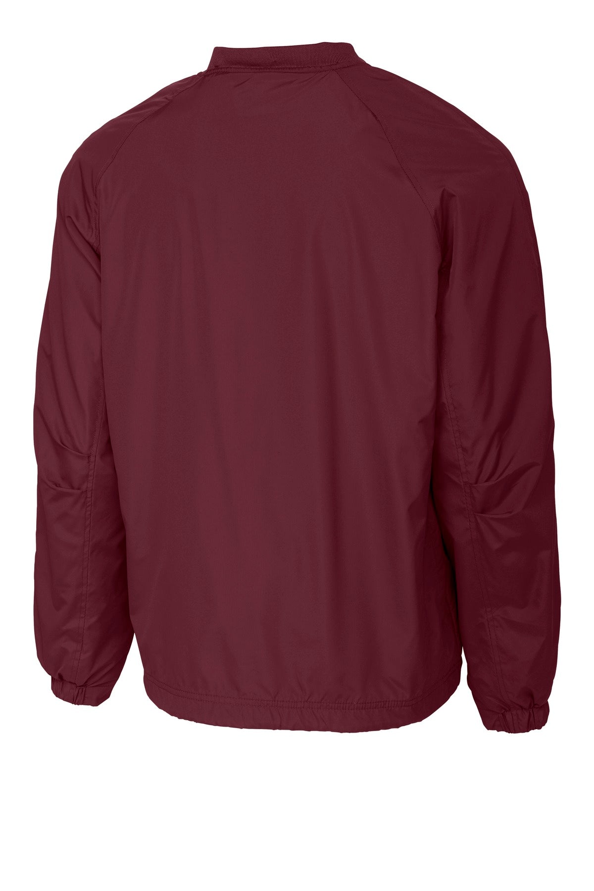 Sport-Tek Men's V-Neck Raglan Wind Shirt