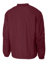 Sport-Tek Men's V-Neck Raglan Wind Shirt