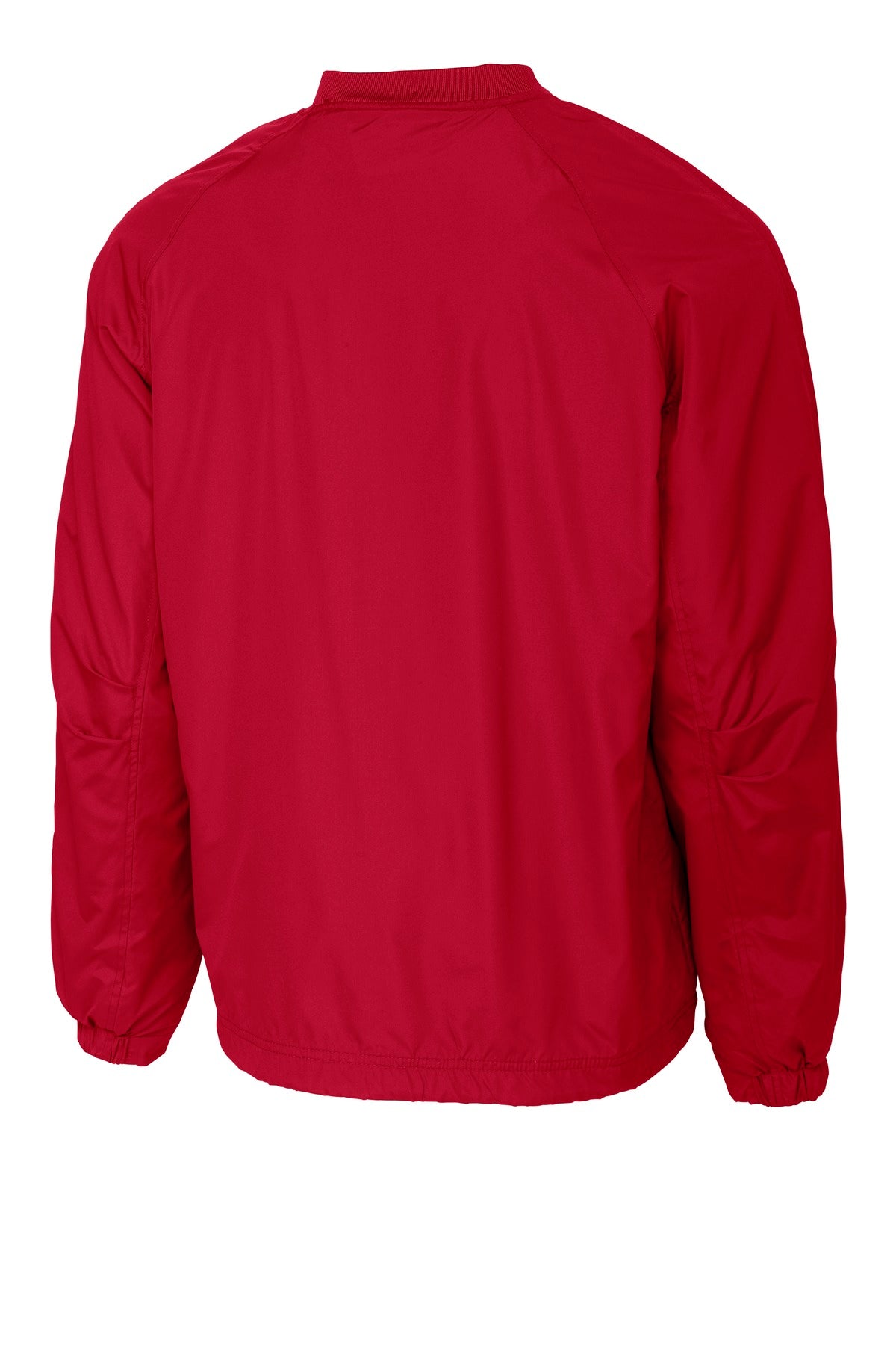 Sport-Tek Men's V-Neck Raglan Wind Shirt