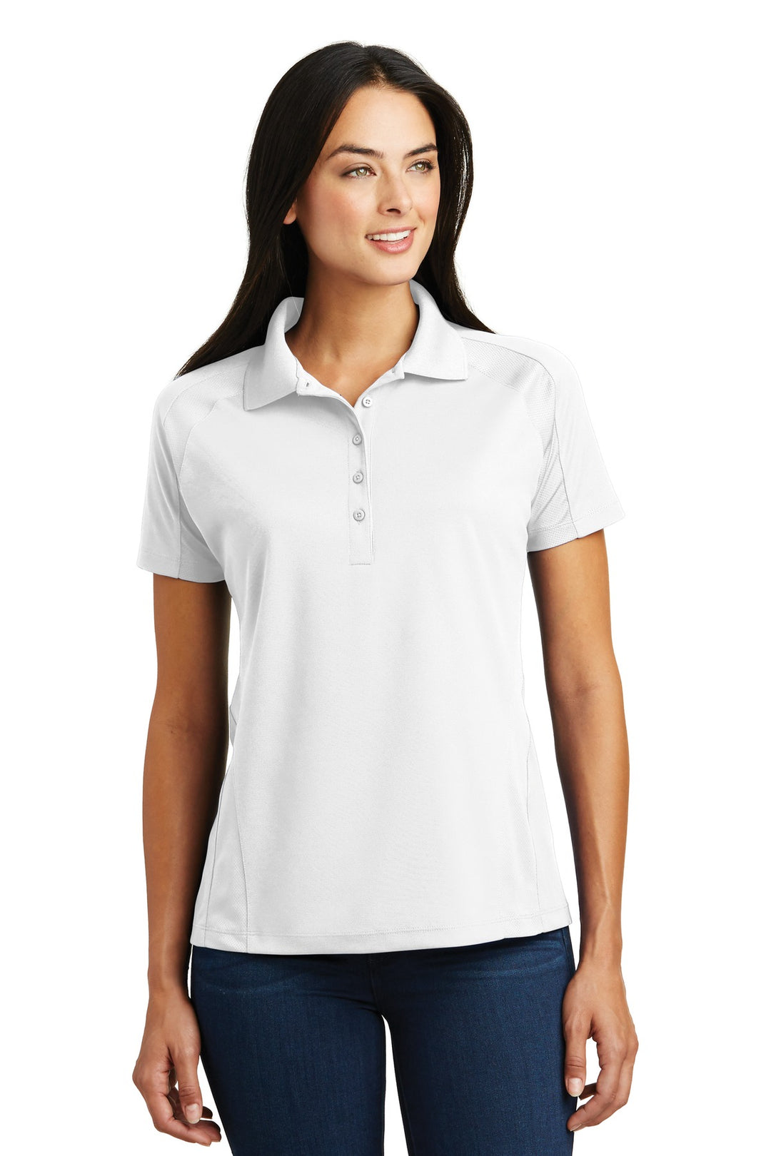 Sport-Tek Women's Dri-Mesh Pro Polo L474