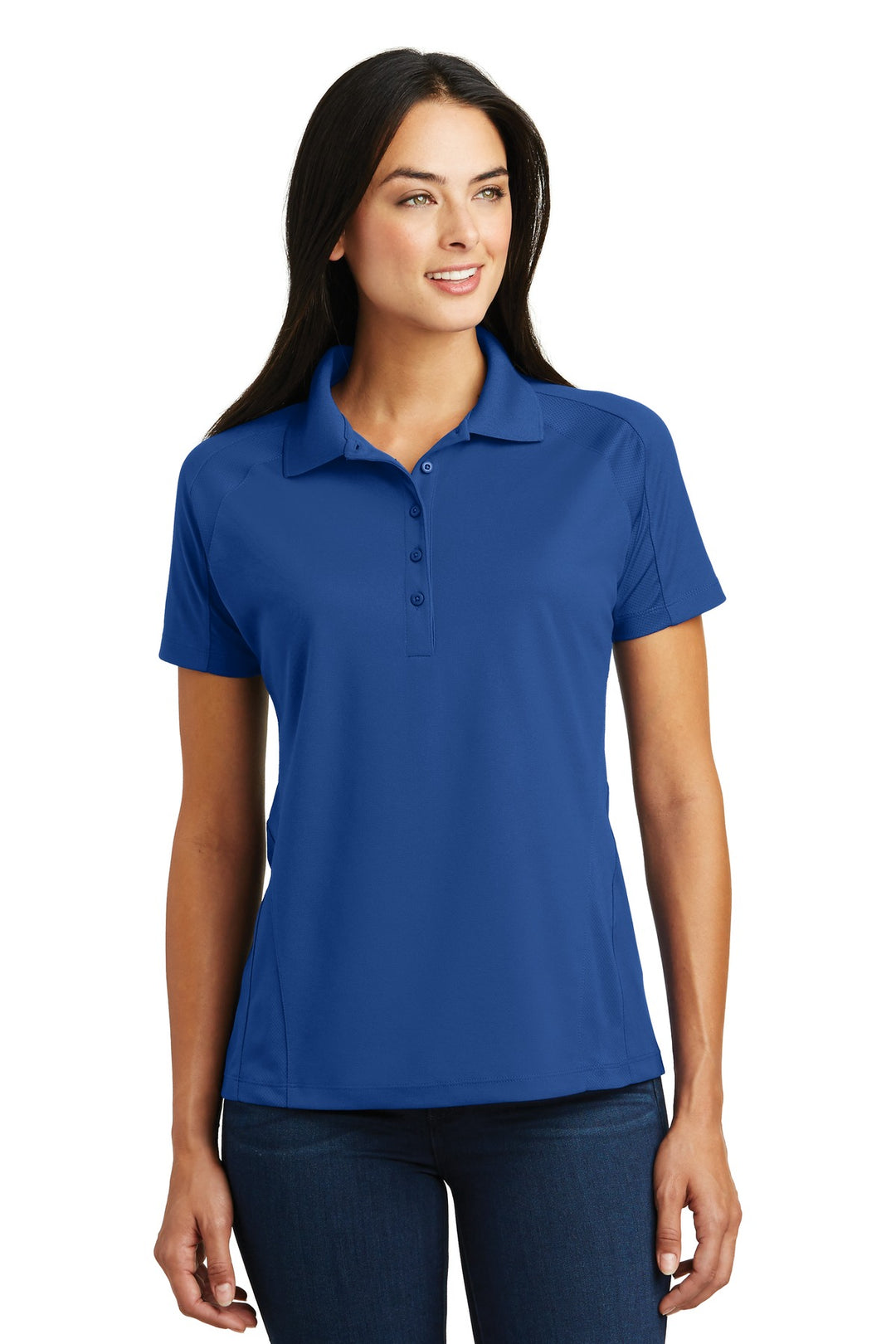 Sport-Tek Women's Dri-Mesh Pro Polo L474
