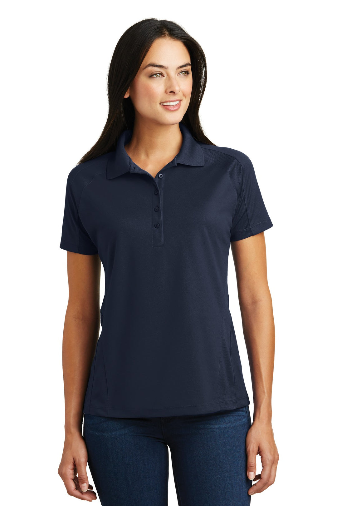 Sport-Tek Women's Dri-Mesh Pro Polo L474