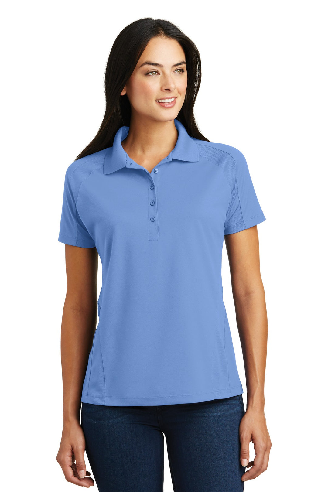 Sport-Tek Women's Dri-Mesh Pro Polo L474