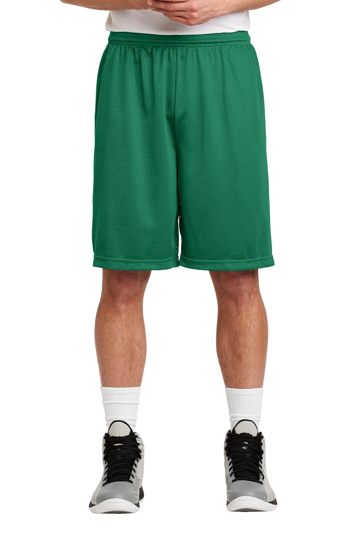 Sport-Tek Men's Long PosiCharge Classic Mesh Short