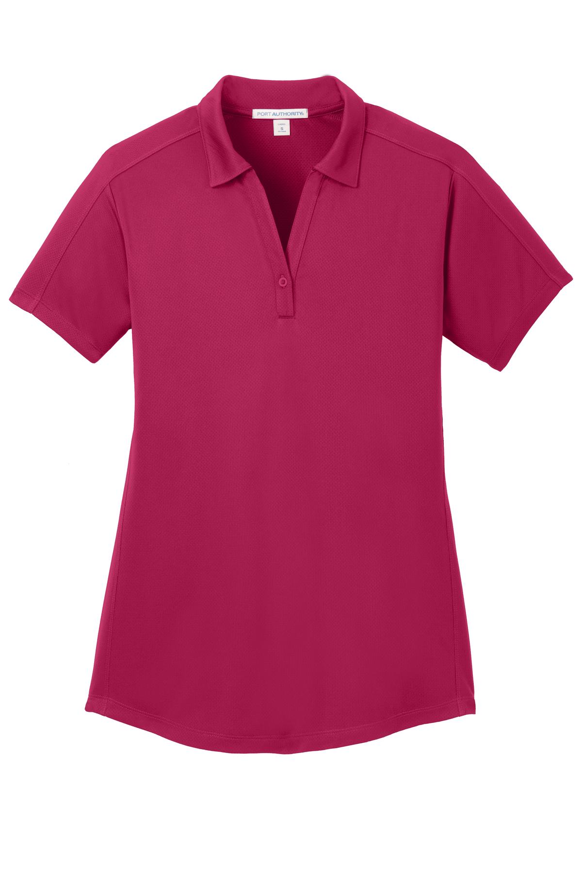 Port Authority Ladies Diamond Jacquard Polo. L569