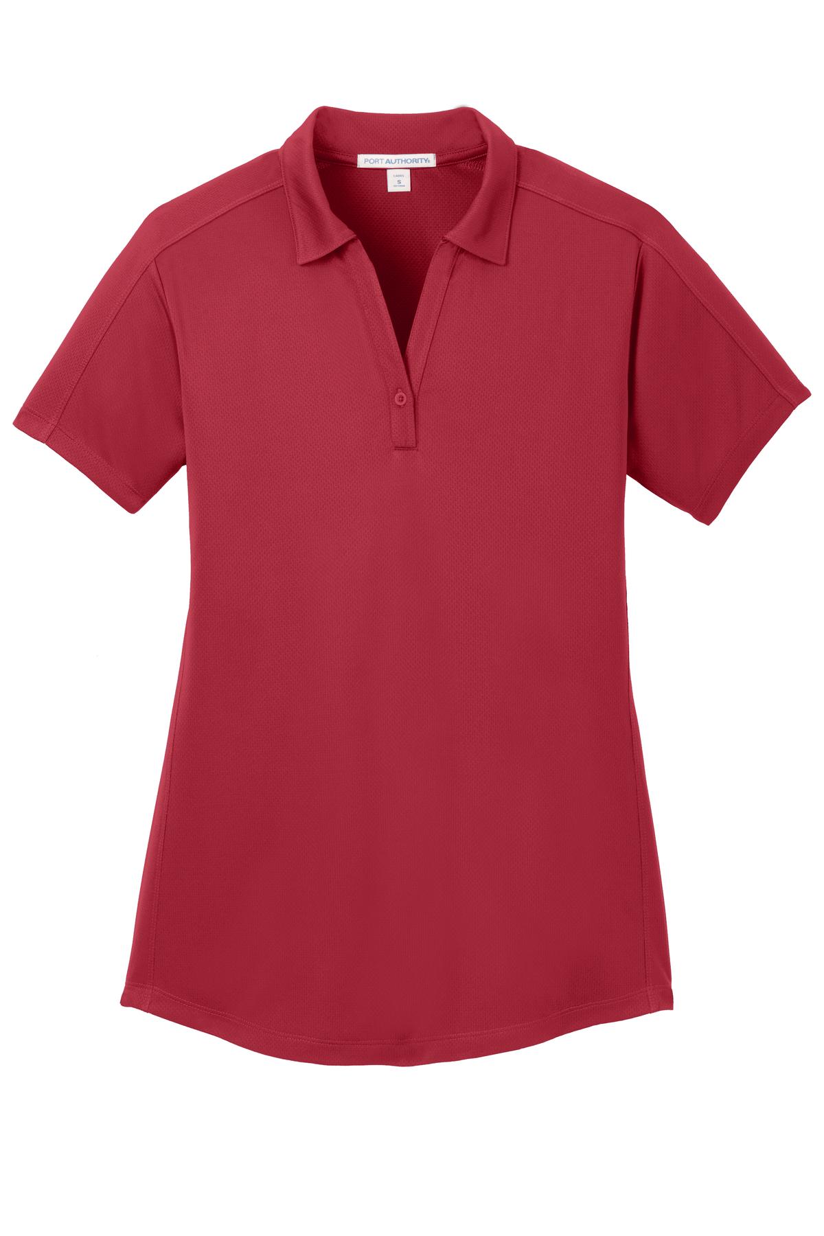 Port Authority Ladies Diamond Jacquard Polo. L569
