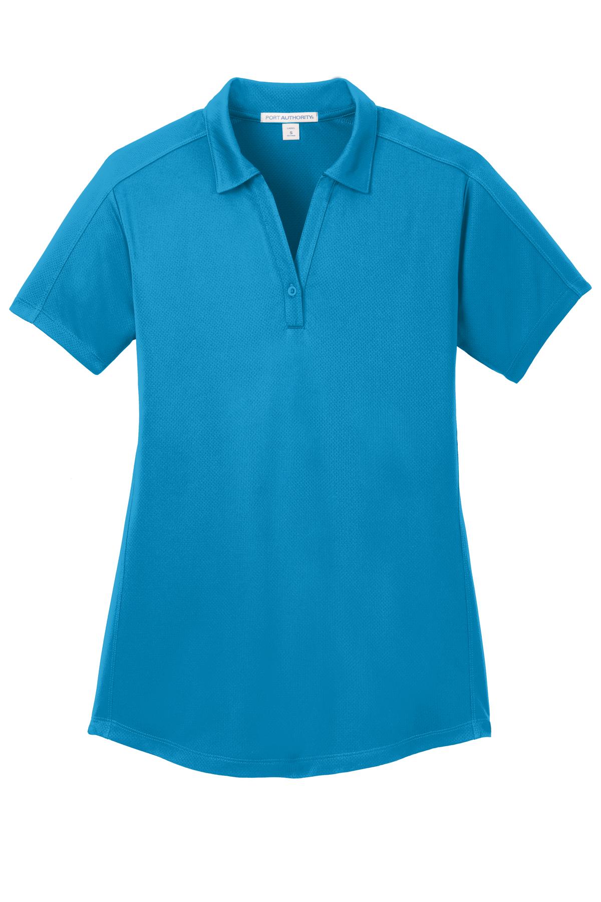 Port Authority Ladies Diamond Jacquard Polo. L569