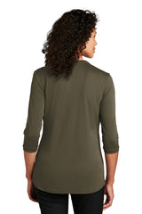 Port Authority Ladies UV Choice Pique Henley LK750 Port Authority