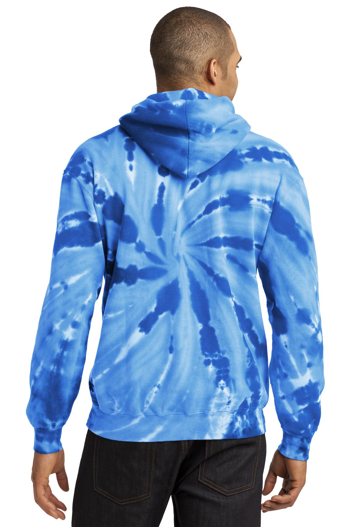 Port & Company - Men's Tie-Dye Pullover Hooded Sweatshirt Port & Company