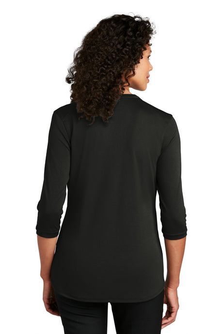 Port Authority Ladies UV Choice Pique Henley LK750 Port Authority