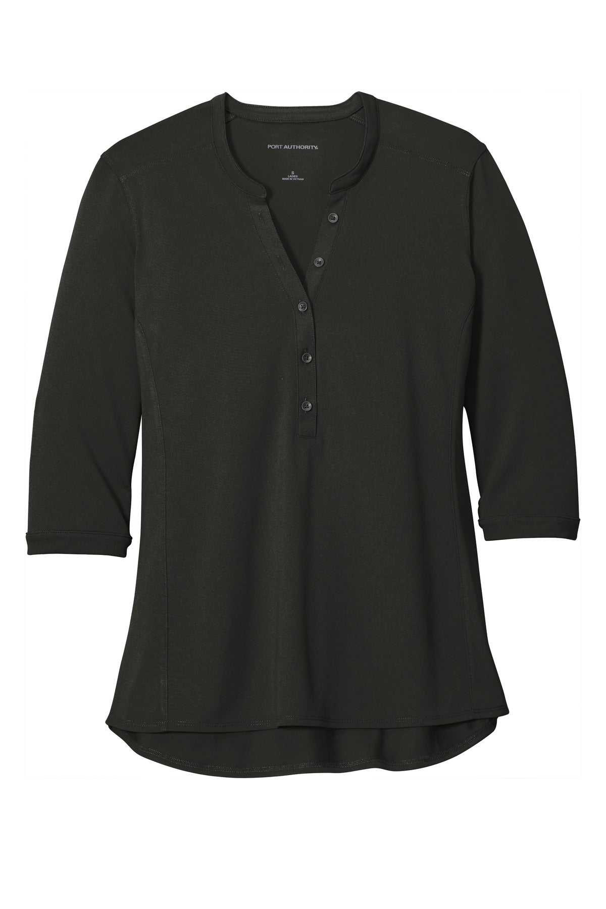 Port Authority Ladies UV Choice Pique Henley LK750 Port Authority
