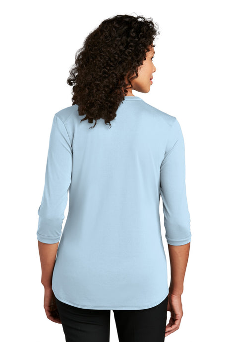 Port Authority Ladies UV Choice Pique Henley LK750 Port Authority