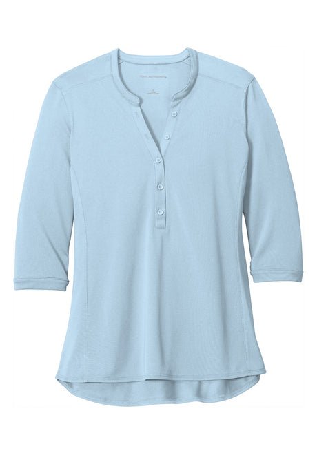 Port Authority Ladies UV Choice Pique Henley LK750 Port Authority