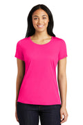 Sport-Tek Women's PosiCharge Competitor Cotton Touch Scoop Neck Tee