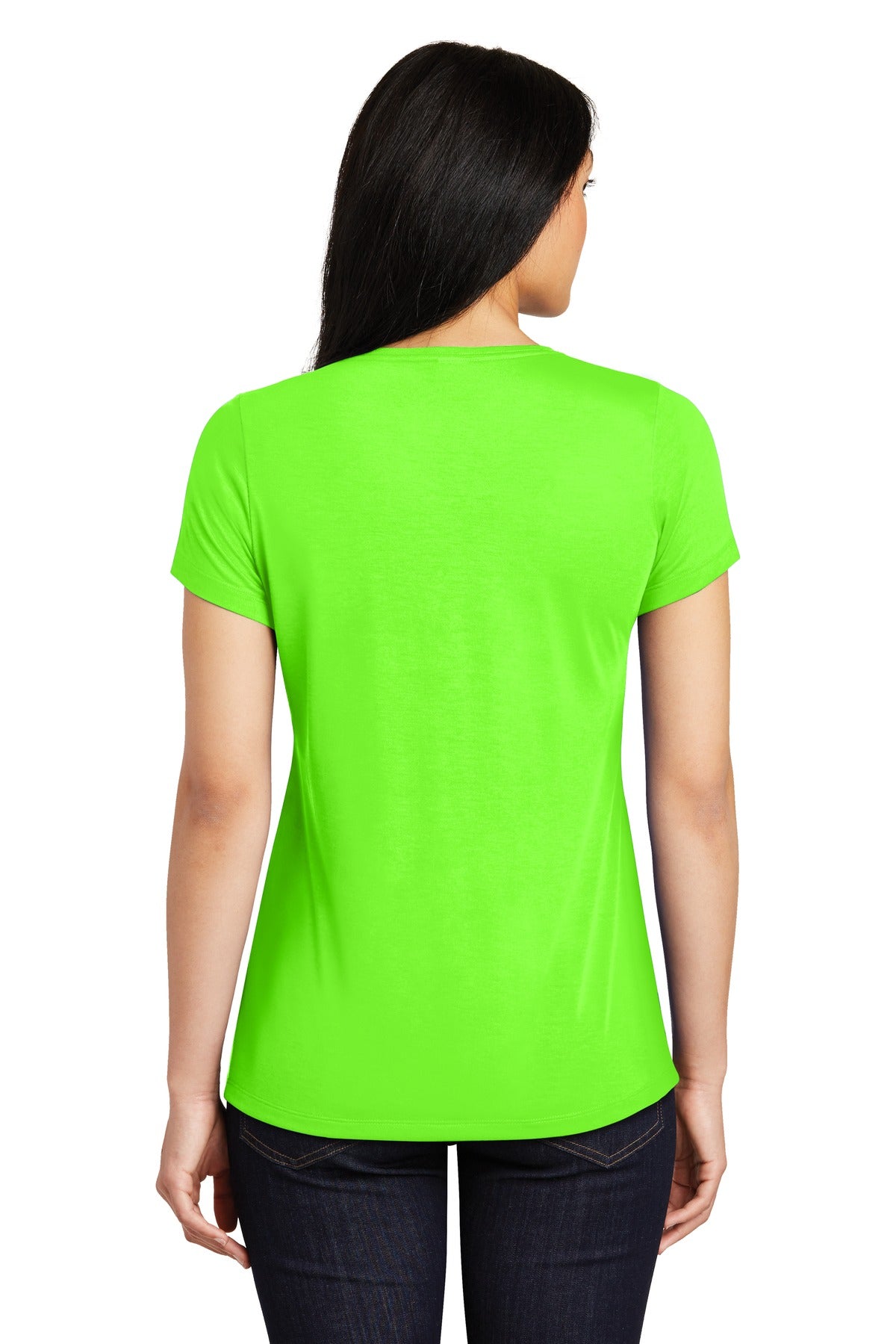 Sport-Tek Women's PosiCharge Competitor Cotton Touch Scoop Neck Tee