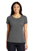 Sport-Tek Women's PosiCharge Competitor Cotton Touch Scoop Neck Tee