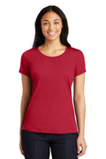 Sport-Tek Women's PosiCharge Competitor Cotton Touch Scoop Neck Tee
