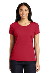 Sport-Tek Women's PosiCharge Competitor Cotton Touch Scoop Neck Tee