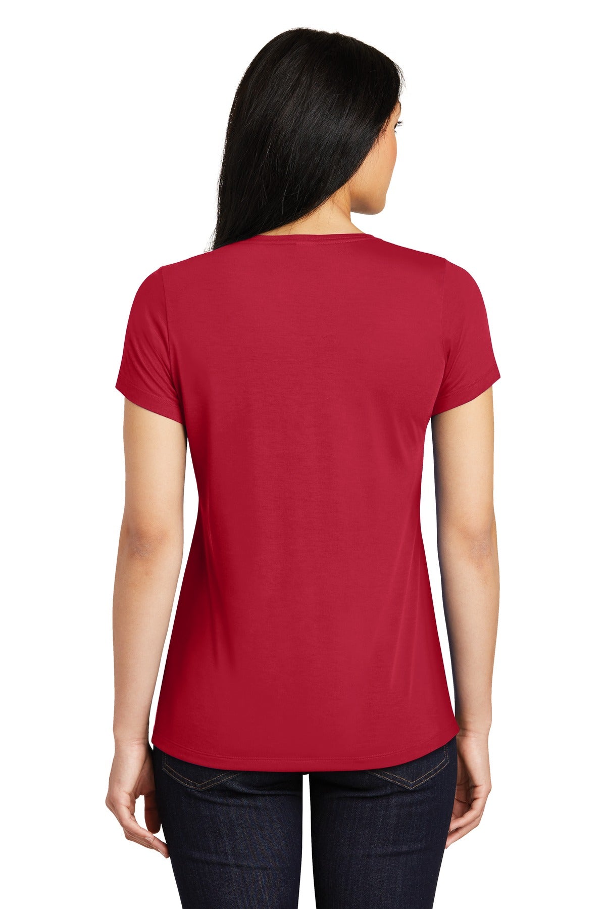 Sport-Tek Women's PosiCharge Competitor Cotton Touch Scoop Neck Tee